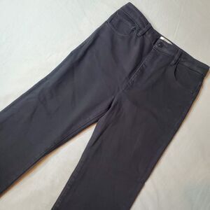 Frame Womens Size 30 NWT The Reboot Crop Bootcut Jeans High Rise Black 3001244